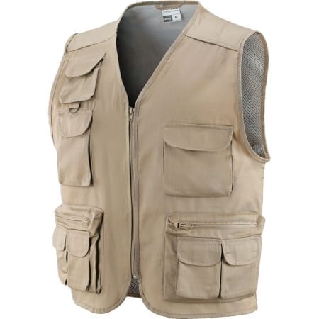 Gilet multitasche in tessuto 65% poliestere - 35% cotone a 1 strato
TOBRUK