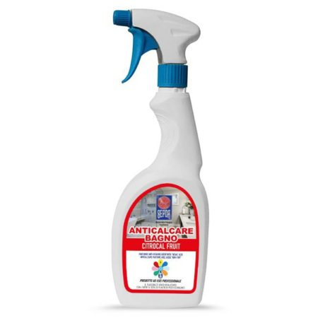 Detergente anticalcare disincrostante bagno professionale spray 750ml