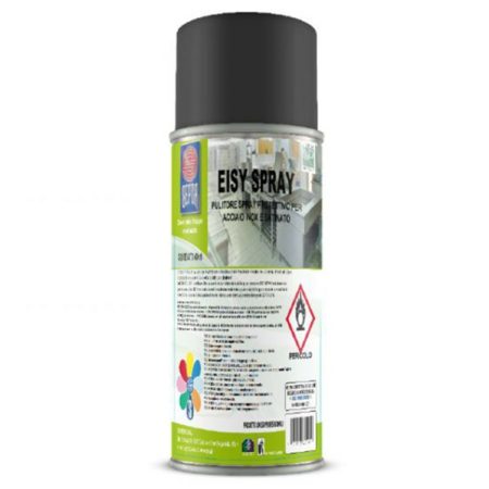 Detergente pulitore professionalespray per acciaio inox e satinato 500ml