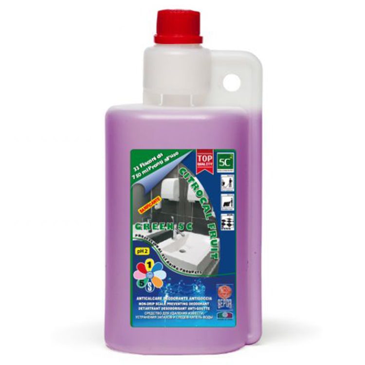 Detersivo Citrocal Fruit Green 5C - Uni3 Servizi