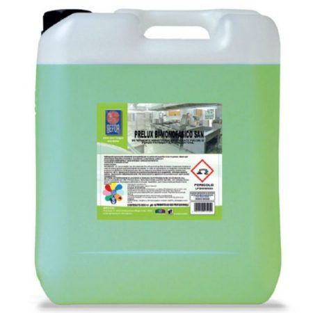 Detersivo professionale pavimenti e superfici Prelux bi monofasico san haccp 10lt