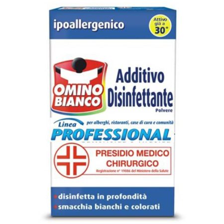 Disinfettante per bucato Omino Bianco in polvere