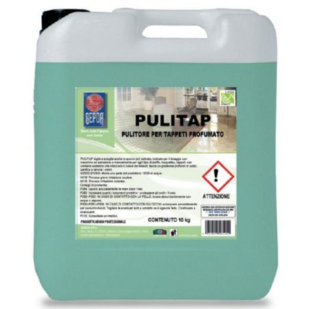 Pulitap detergente profumato per tappeti e moquette 10lt