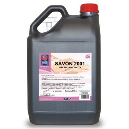 Sapone liquido con pompa Savon 2001 5kg