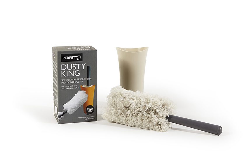 Piumino polvere DUSTY KING con CONTENITORE - Forniture aziendali