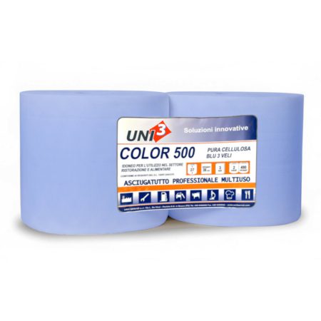 Asciugatutto professionale Uni3servizi COLOR 500 490 strappi