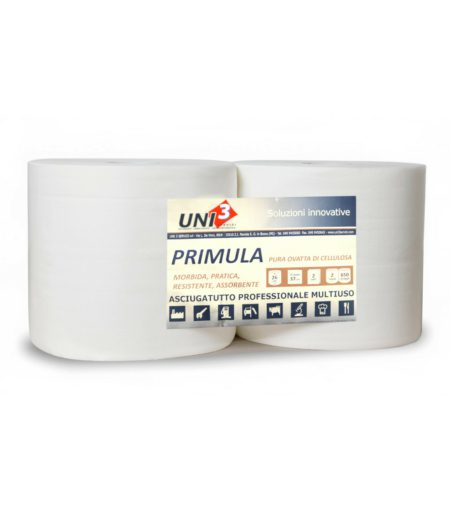 Asciugatutto professionale Uni3servizi PRIMULA 650 strappi kg4x2