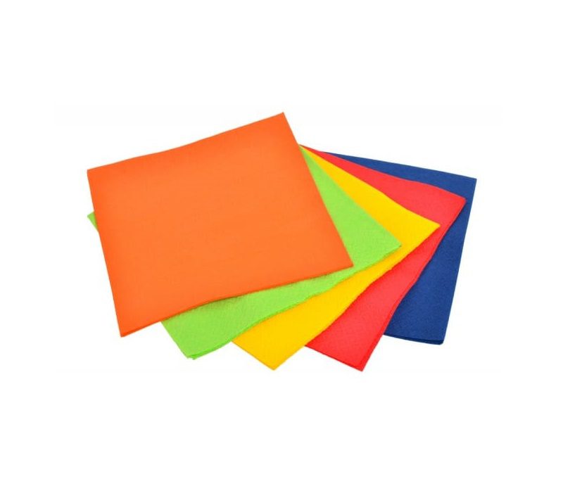 TOVAGLIOLI DI CARTA COLORATI (33X33) - Forniture aziendali - Uni3 Servizi