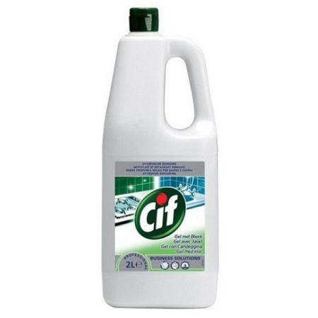 Detergente professionale bagno e cucina Cif Gel con Candeggina 2lt