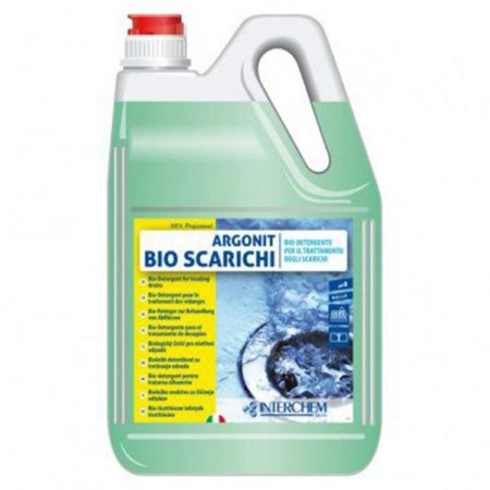 Detergente sgorgante bagno biologico professionale Argonit Bio Scarichi 5lt
