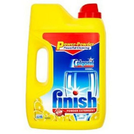 Detersivo lavastoviglie professionale in polvere Finish Power Powder Limone cucina 25kg