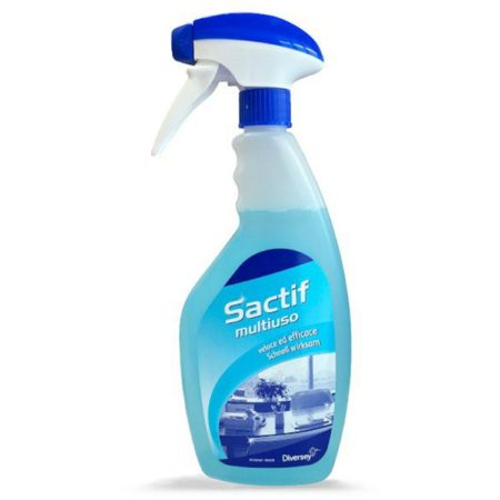 Sactif Multiuso detergente professionale spray vetri e superfici 750ml