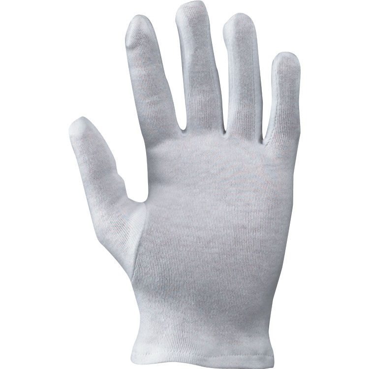 2 coppie di guanti da lavoro in cotone a ispezione bianca leggera Materiali per creare e attrezzatura 