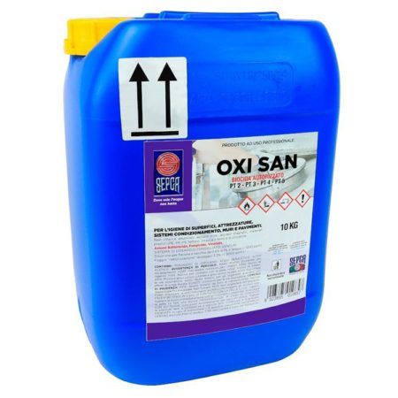 Detergente professionale biocida autorizzato Oxi San haccp 10lt