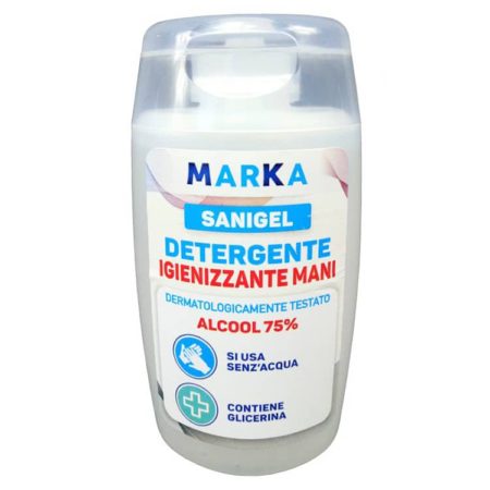 Gel igienizzante idroalcolico mani professionale Marka Sanigel 200ml