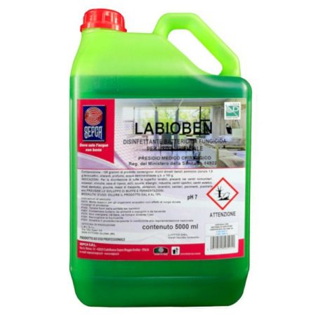 Detersivo pavimenti superfici igienizzante professionale Labioben haccp 5lt