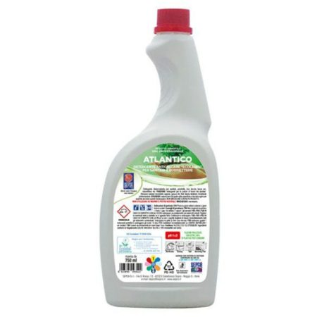 Atlantico Ecolabel detergente professionale anticalcare biodegradabile spray 750ml