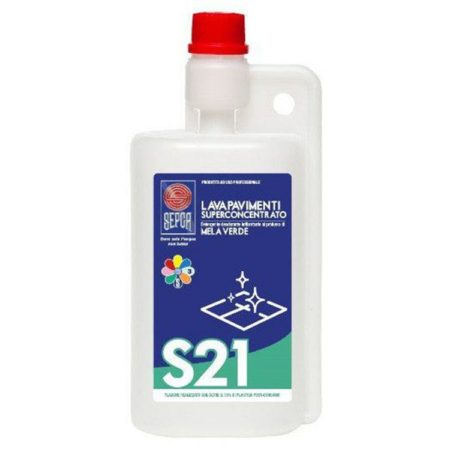 Detersivo pavimenti professionale Lavapavimenti S21 flacone 1lt 1