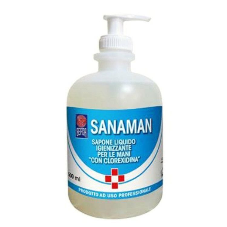 Sapone liquido Sanaman - Forniture aziendali - Uni3 Servizi